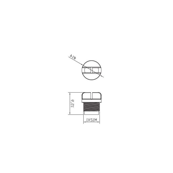 IO-Link appendix 、螺塞M12防尘帽、640001